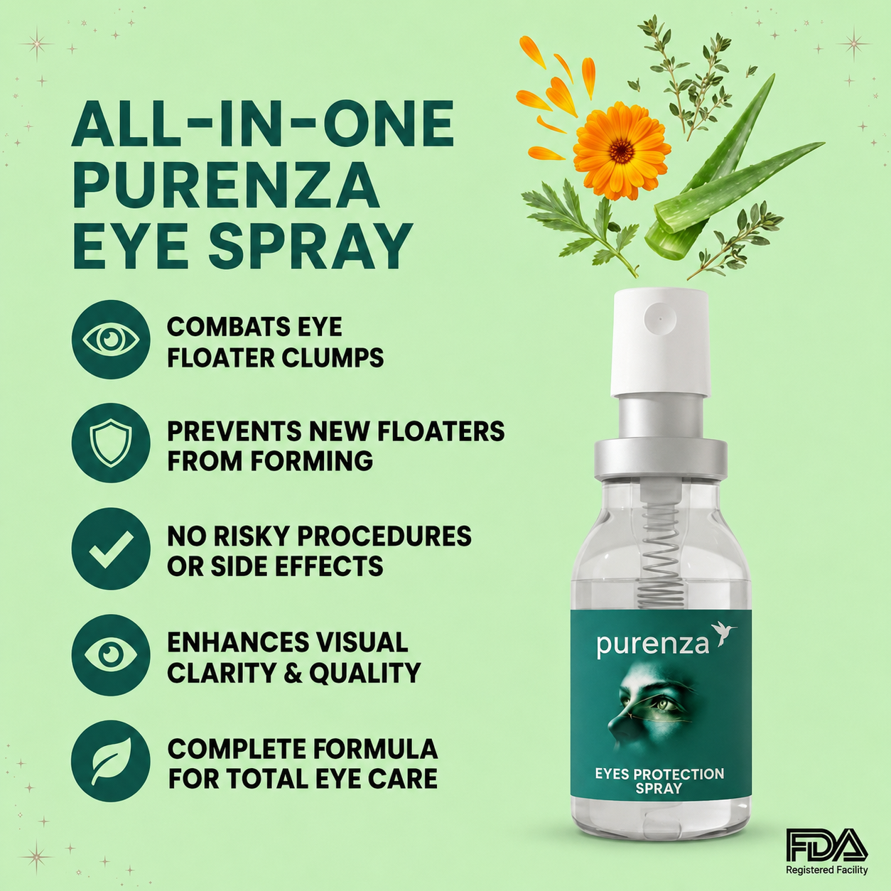 Purenza Lutein Eye Spray